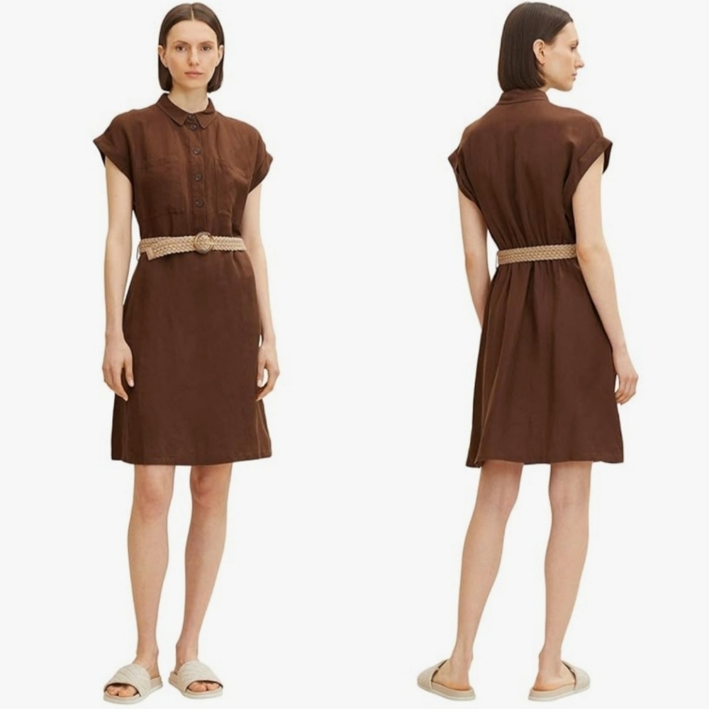 Tom Tailor Linen Blend Day Dress